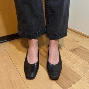 Brown Ferragamo Kitten Heels